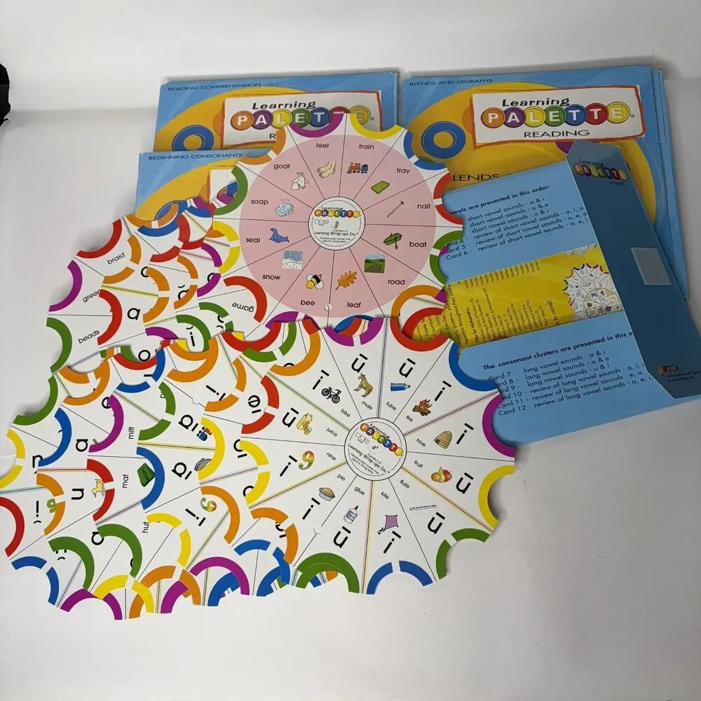 Learning Palette Kindergarten Learning Homeschool Reading Math Self-Correcting